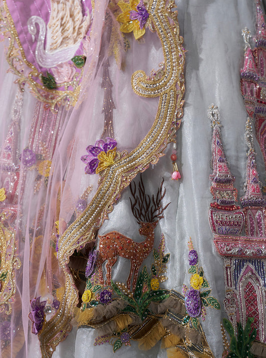 Castel & Deer Blue Tissue - Ankush Jain