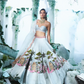 Dusty Green Raw Silk Lehenga Set - Ankush Jain