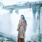 Deep Dusky Beige Size Friendly Trench Coat  Paired With Pure Dupian Silk Flared Pant - Ankush Jain