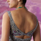 Corset Belt Amythest Saree Drape - Ankush Jain