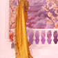 Organge Satin Organza Saree - Ankush Jain