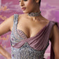 Corset Belt Amythest Saree Drape - Ankush Jain
