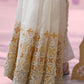 White Cutwork Saree - Ankush Jain