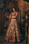 Ivory Pichwai Lehenga - Ankush Jain