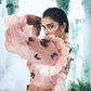 Carnation Pink Shirt With Pure Dupian Flared Pant - Ankush Jain