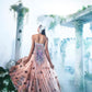 Peach Butterfly Lehenga - Ankush Jain