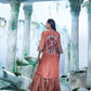 Rouge Pink Kurta With Lapel Collars Paired With A Sharara - Ankush Jain
