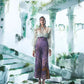 Sea Foam Green Shirt With Deep Purple Pant - Ankush Jain