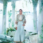 Soft Mint Green Crop Blazer Set - Ankush Jain