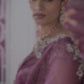 River And Crane Lehenga Set